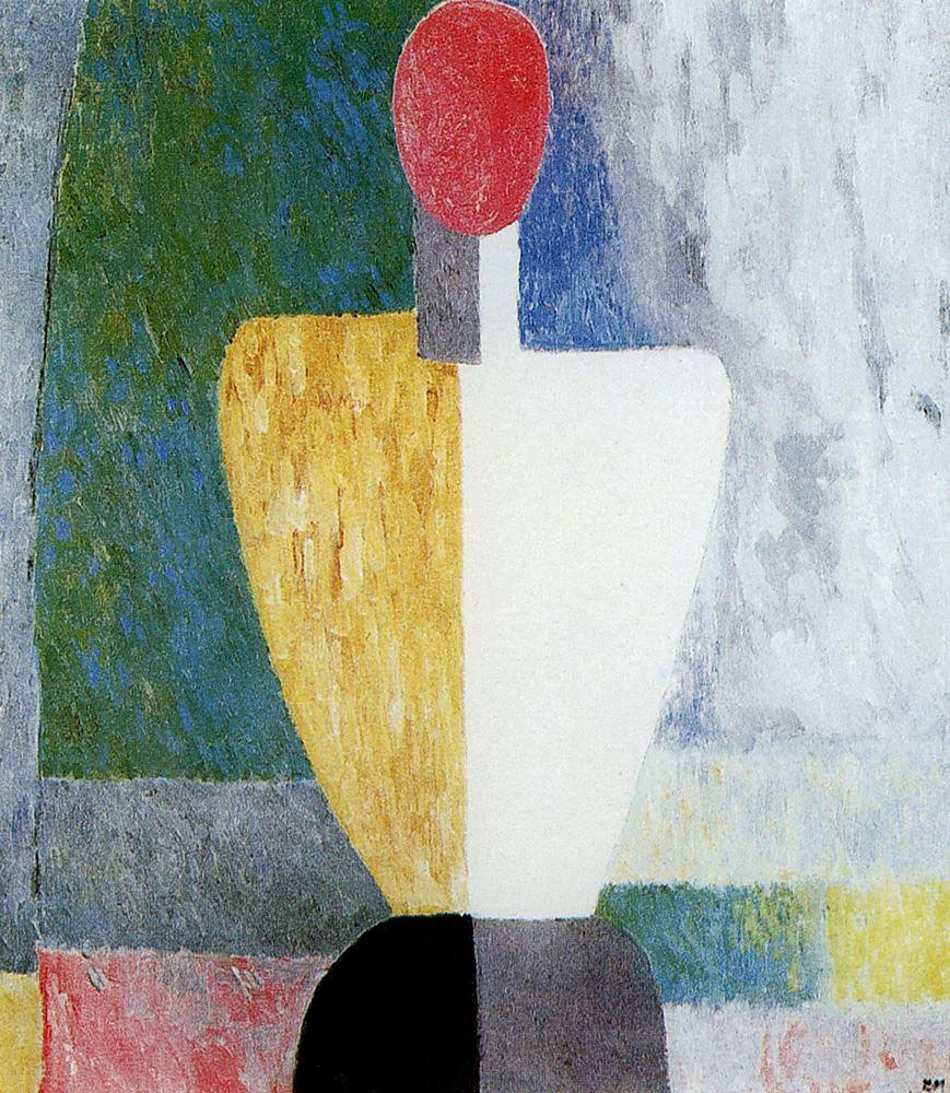 « FEMALE TORSO No. 1 » BY MALEVICH